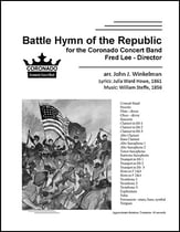 Battle Hymn of the Republic Concert Band sheet music cover